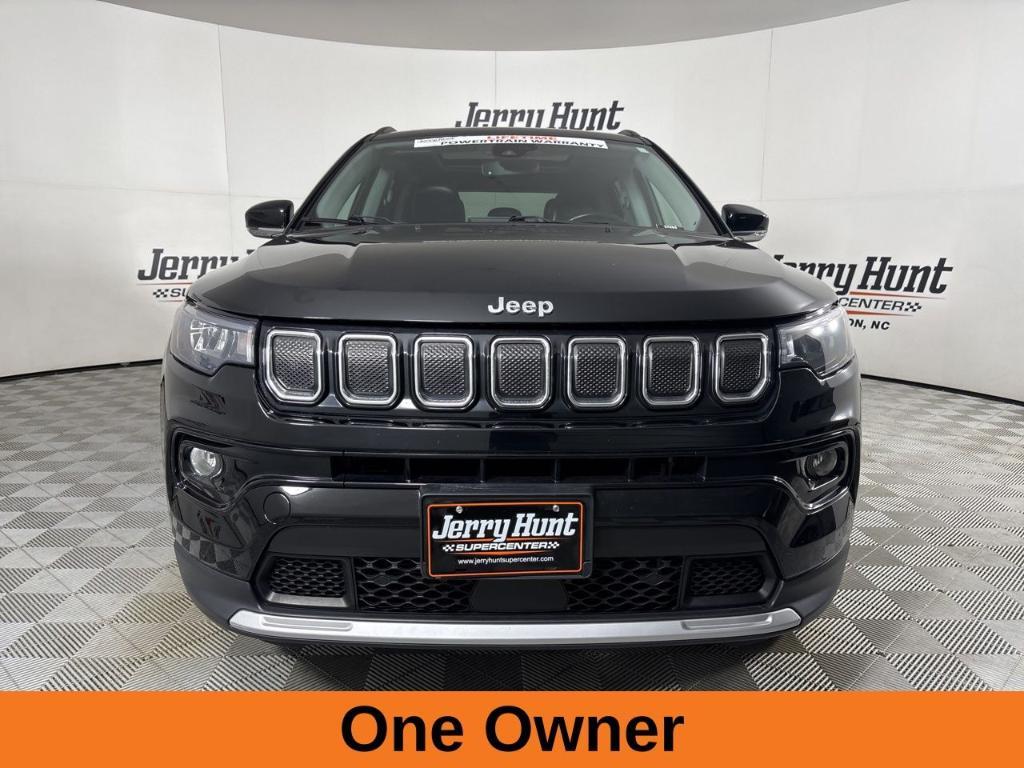used 2022 Jeep Compass car, priced at $22,201