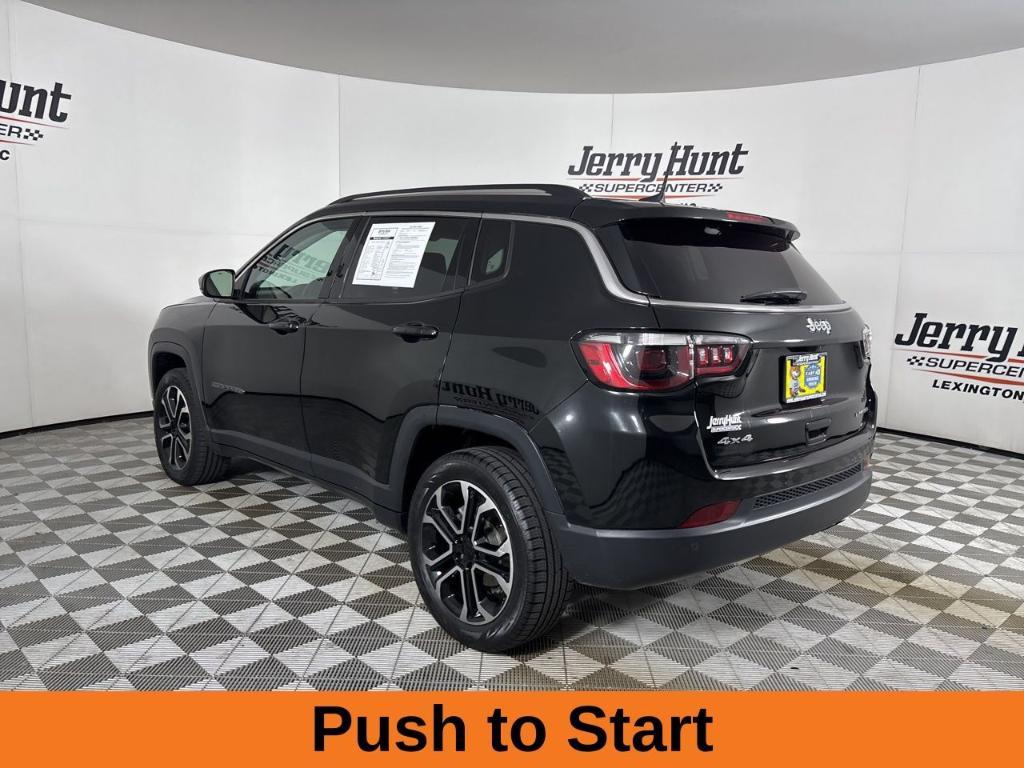 used 2022 Jeep Compass car, priced at $22,201