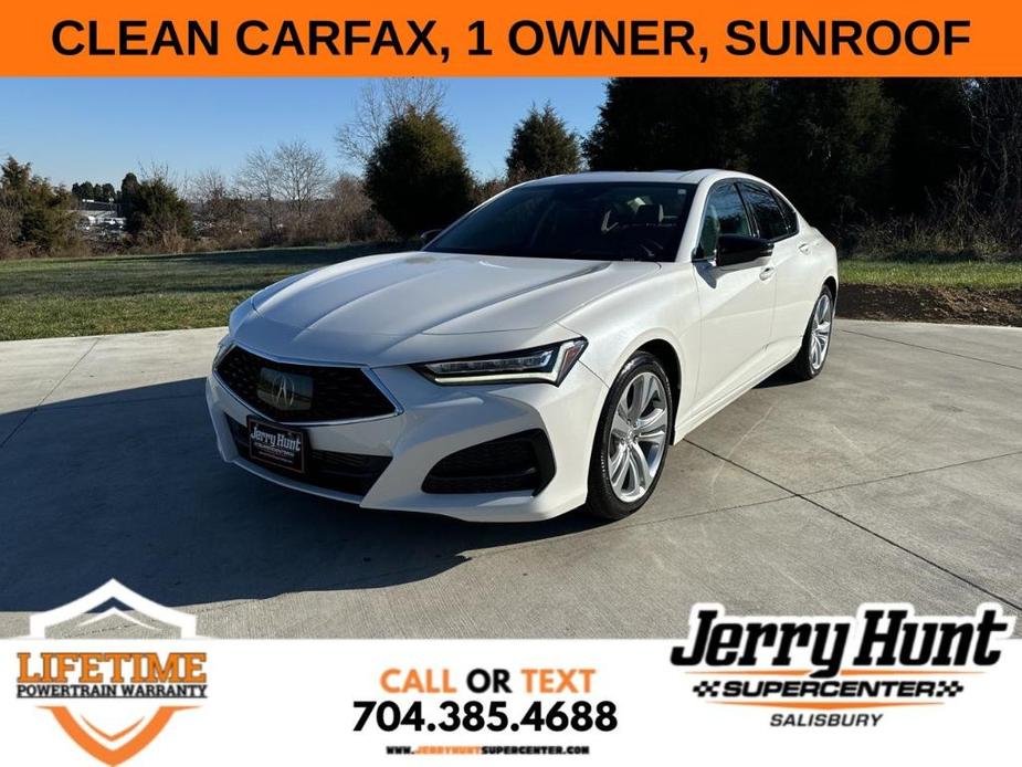 used 2021 Acura TLX car, priced at $28,375