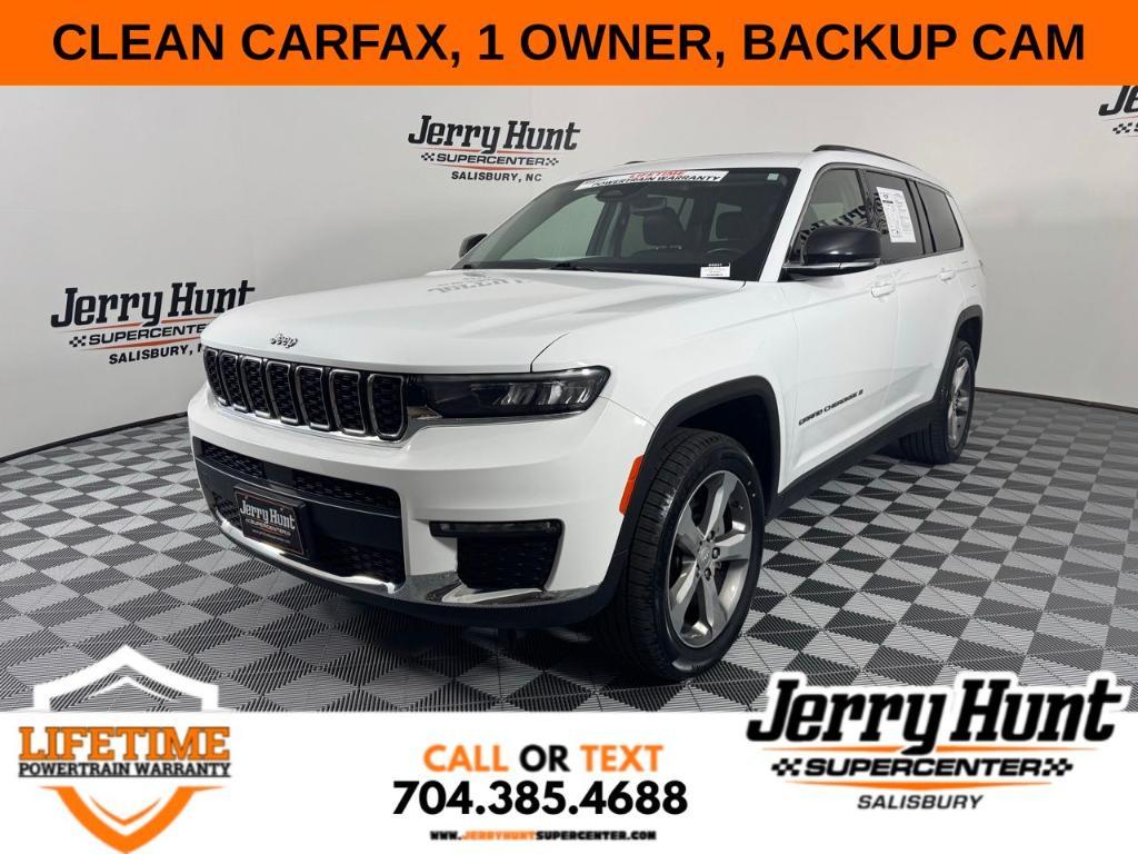 used 2021 Jeep Grand Cherokee L car, priced at $31,000