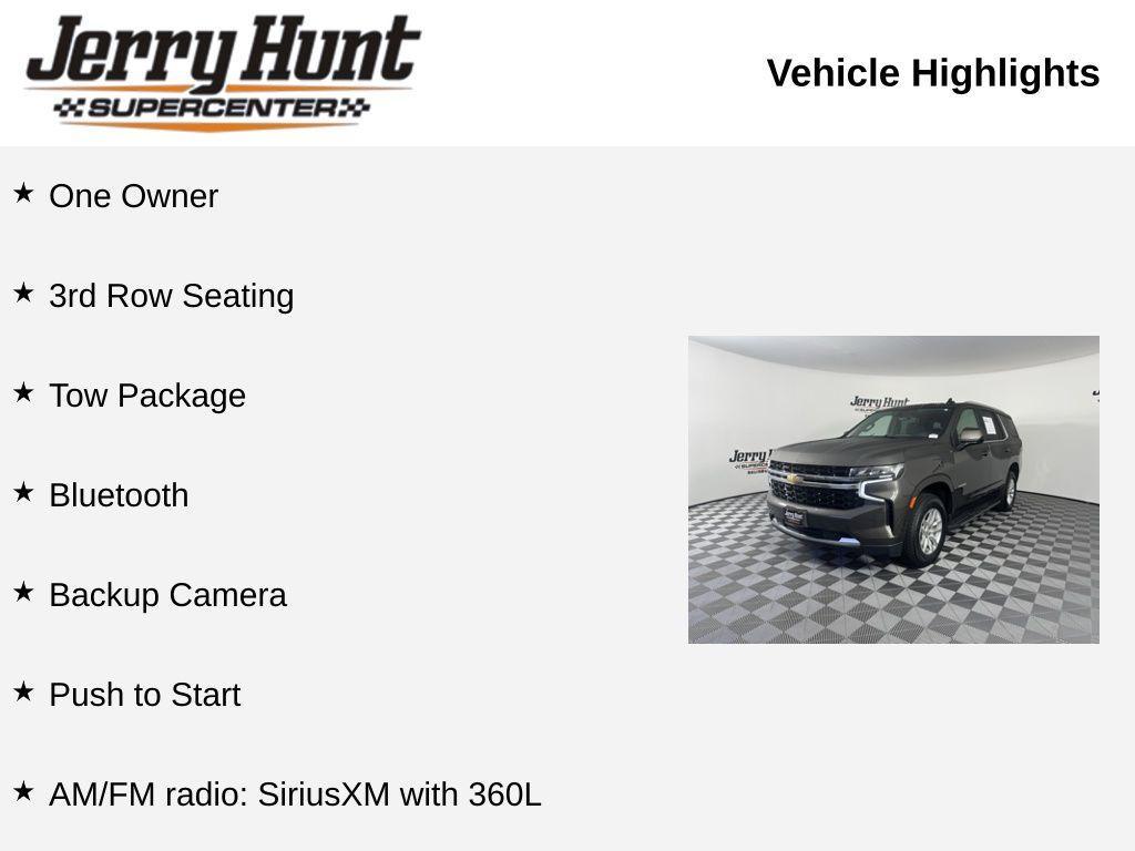 used 2021 Chevrolet Tahoe car, priced at $30,000