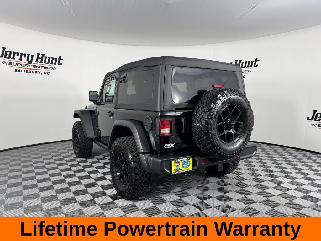 used 2025 Jeep Wrangler car, priced at $36,988