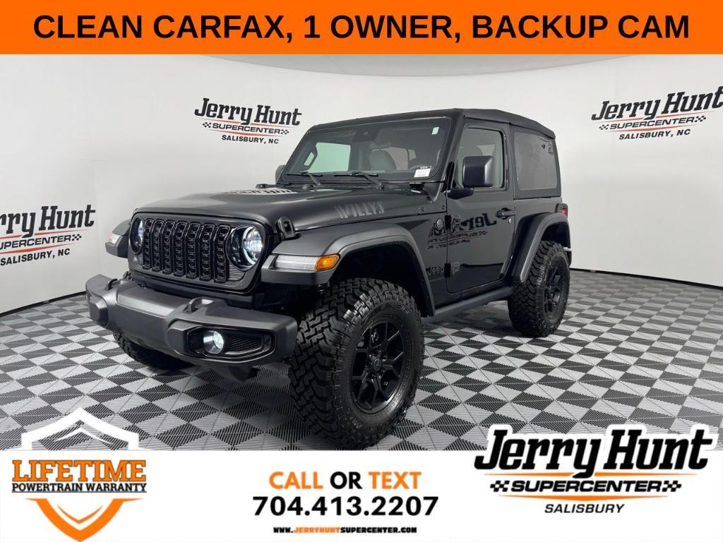 used 2025 Jeep Wrangler car, priced at $36,988