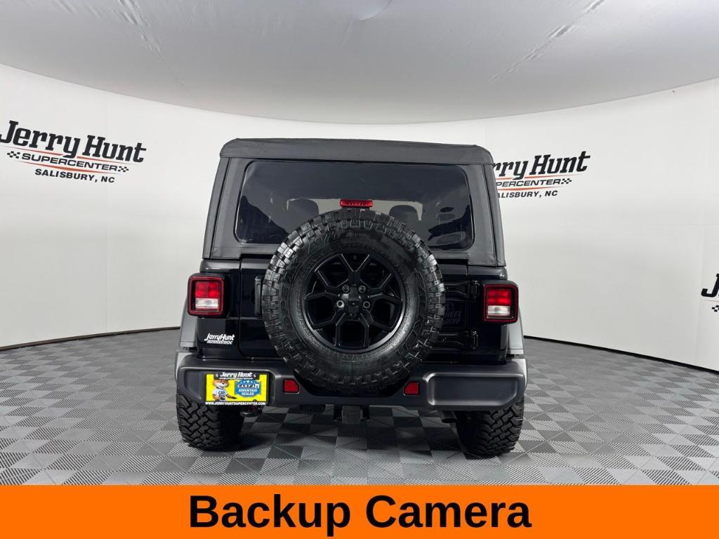 used 2025 Jeep Wrangler car, priced at $36,988