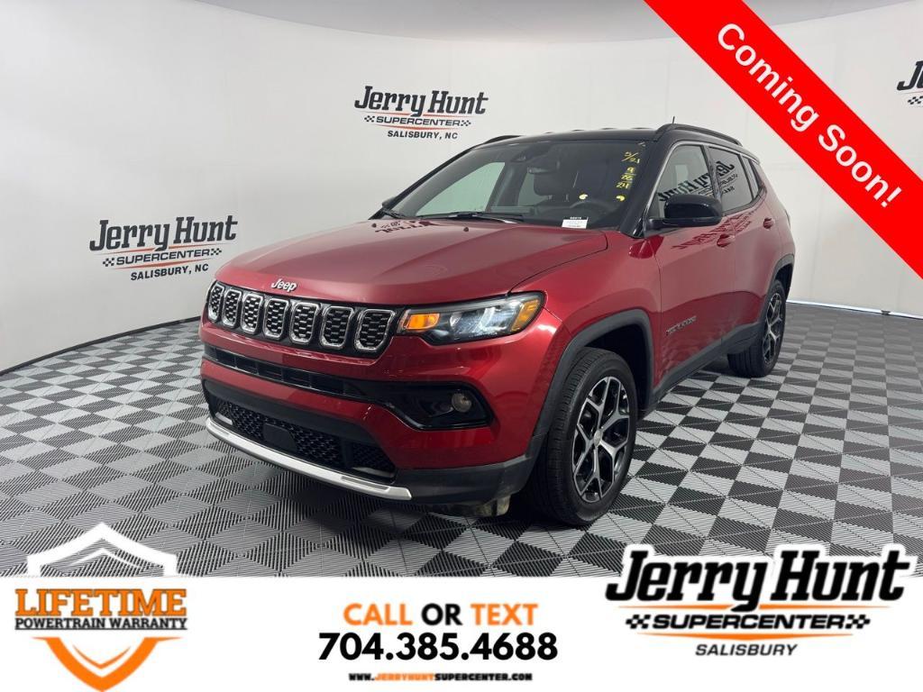 used 2024 Jeep Compass car, priced at $28,485