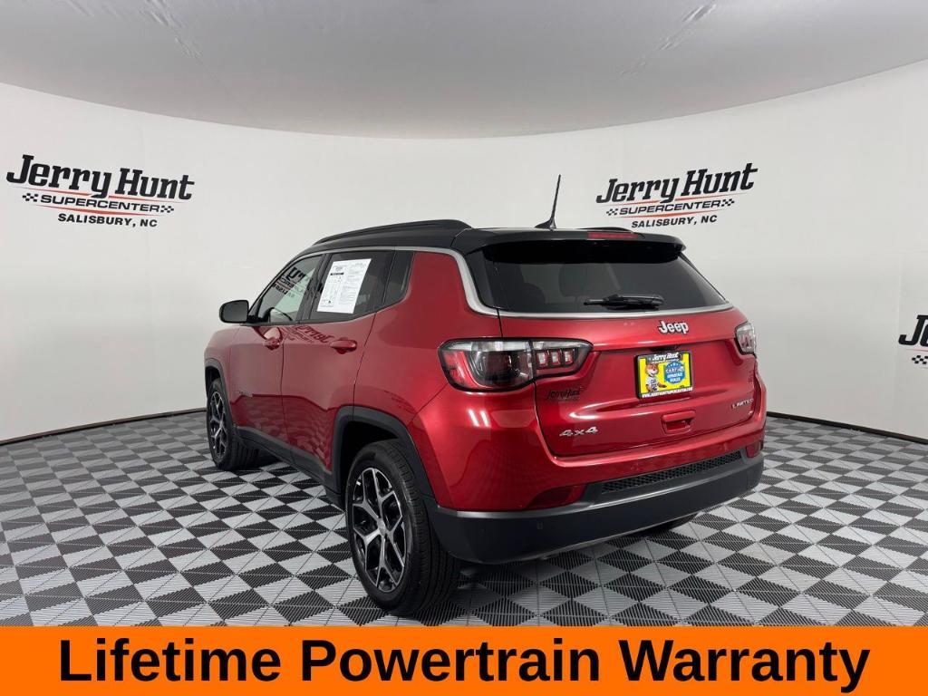 used 2024 Jeep Compass car, priced at $27,500