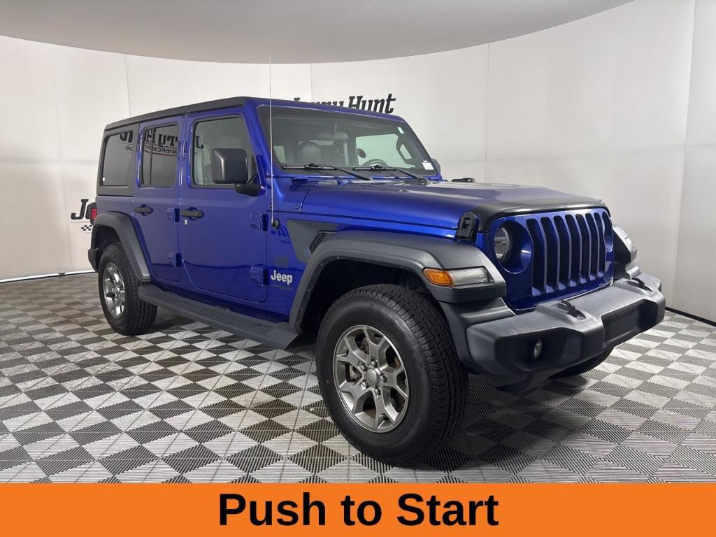 used 2020 Jeep Wrangler Unlimited car, priced at $29,200