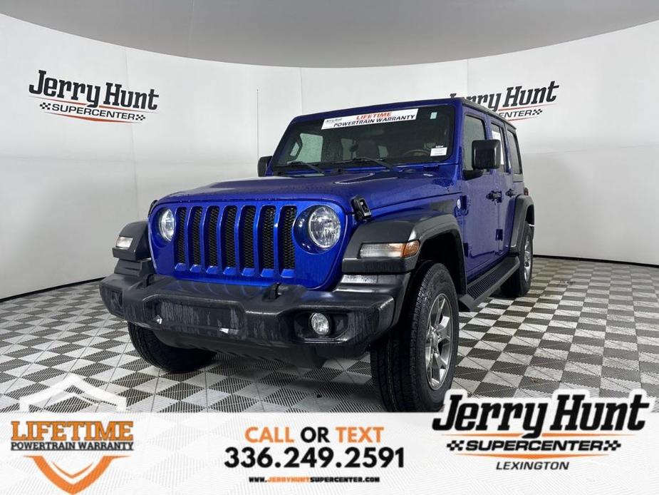 used 2020 Jeep Wrangler Unlimited car, priced at $30,300