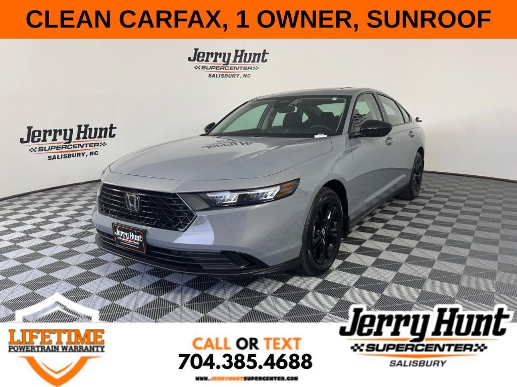 used 2025 Honda Accord car, priced at $30,100