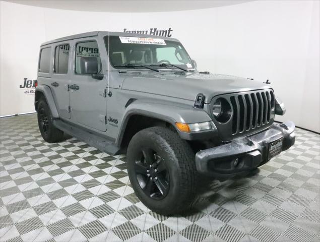 used 2020 Jeep Wrangler Unlimited car, priced at $33,421