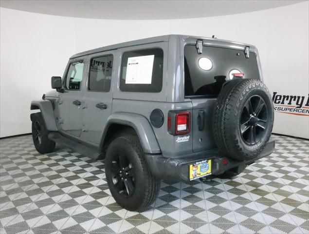 used 2020 Jeep Wrangler Unlimited car, priced at $33,421