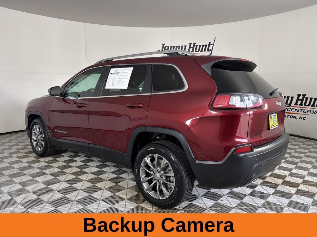 used 2021 Jeep Cherokee car, priced at $21,300