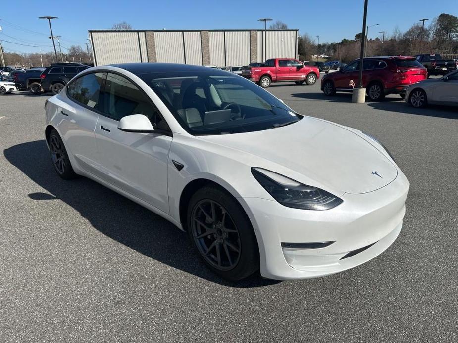 used 2021 Tesla Model 3 car, priced at $24,200