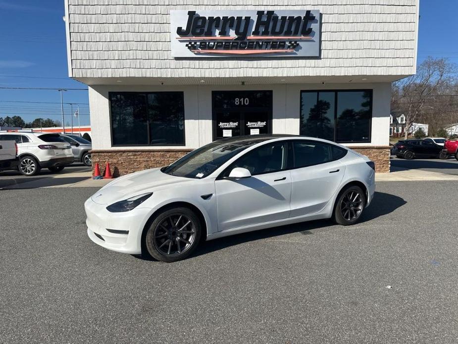 used 2021 Tesla Model 3 car, priced at $24,200