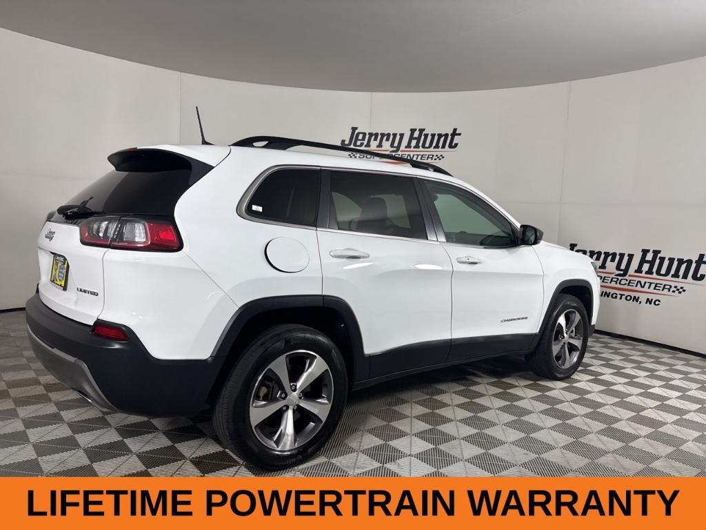used 2022 Jeep Cherokee car, priced at $27,499