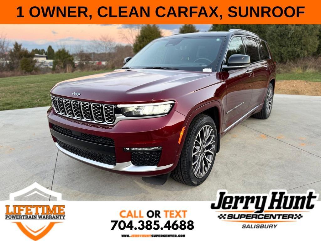 used 2022 Jeep Grand Cherokee L car, priced at $43,500