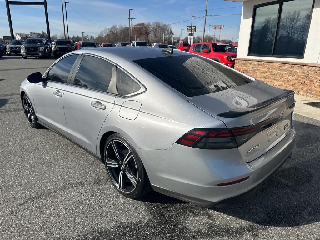 used 2023 Honda Accord Hybrid car, priced at $27,455