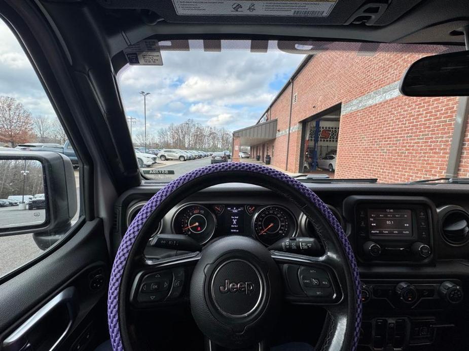 used 2020 Jeep Wrangler Unlimited car, priced at $26,172