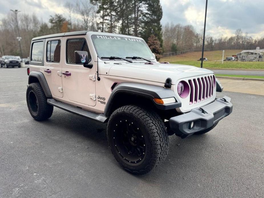 used 2020 Jeep Wrangler Unlimited car, priced at $26,172