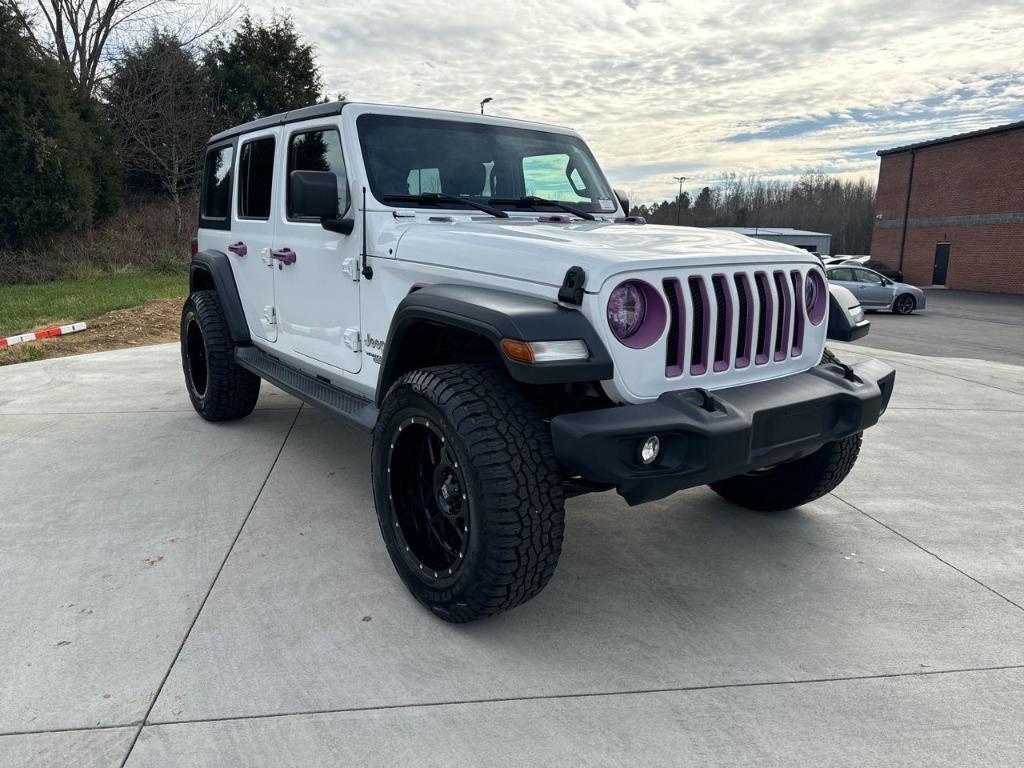 used 2020 Jeep Wrangler Unlimited car, priced at $24,500