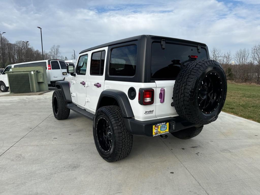 used 2020 Jeep Wrangler Unlimited car, priced at $24,500