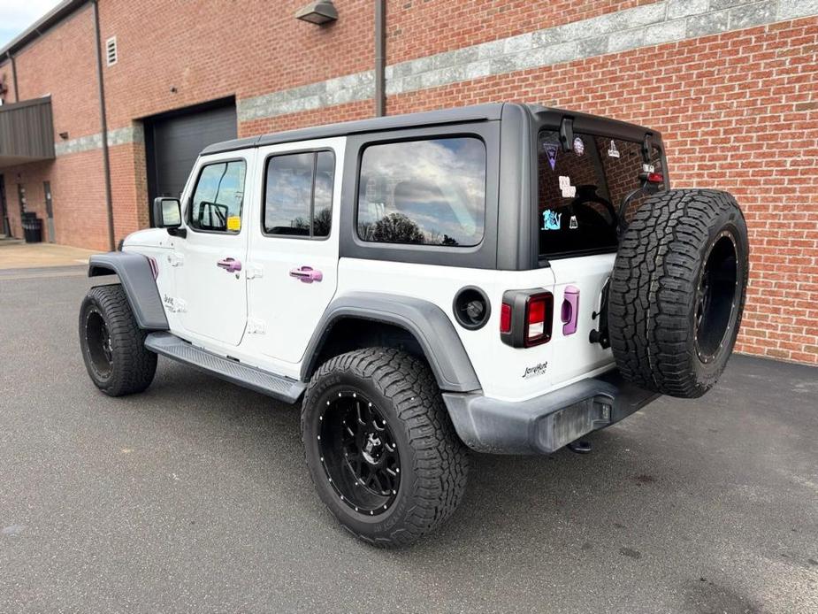 used 2020 Jeep Wrangler Unlimited car, priced at $26,172