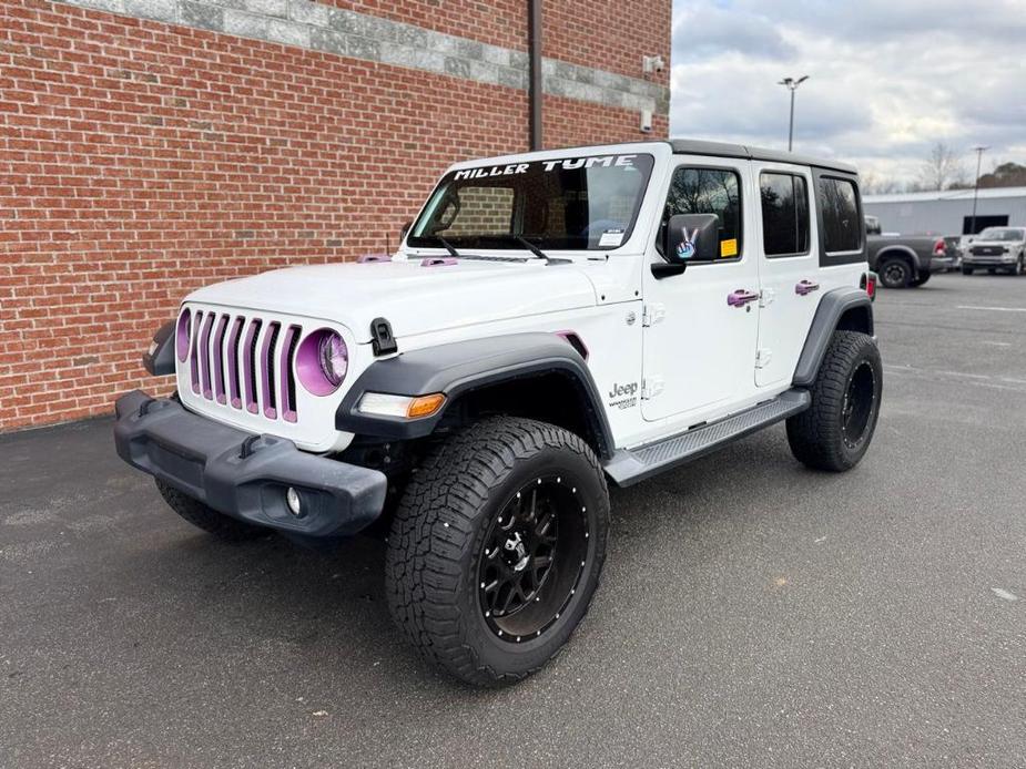 used 2020 Jeep Wrangler Unlimited car, priced at $26,172