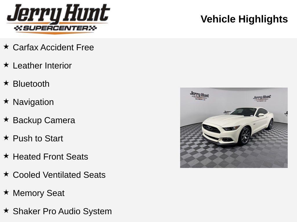 used 2015 Ford Mustang car, priced at $35,195