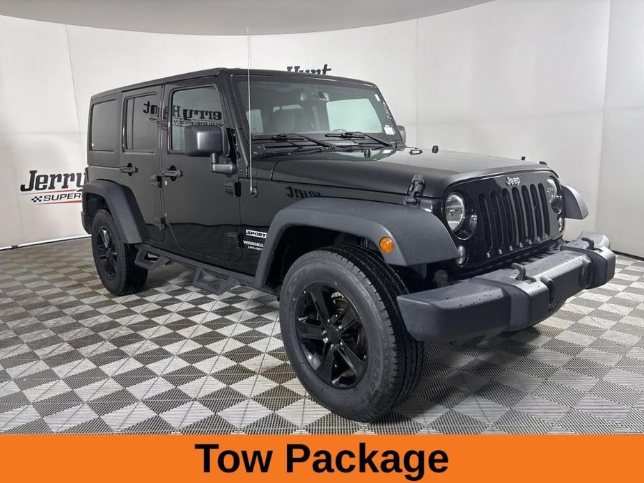 used 2017 Jeep Wrangler Unlimited car, priced at $21,422