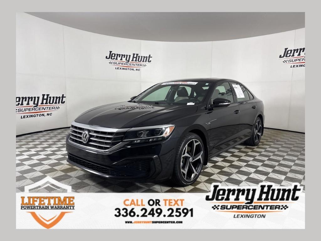 used 2021 Volkswagen Passat car, priced at $18,100