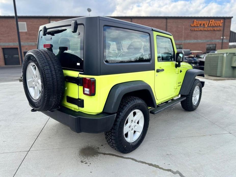 used 2016 Jeep Wrangler car, priced at $21,291