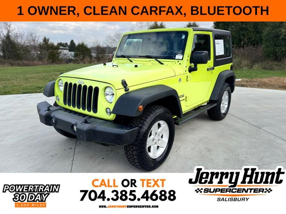 used 2016 Jeep Wrangler car, priced at $21,291