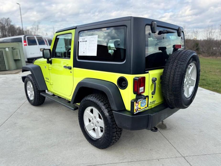 used 2016 Jeep Wrangler car, priced at $21,291