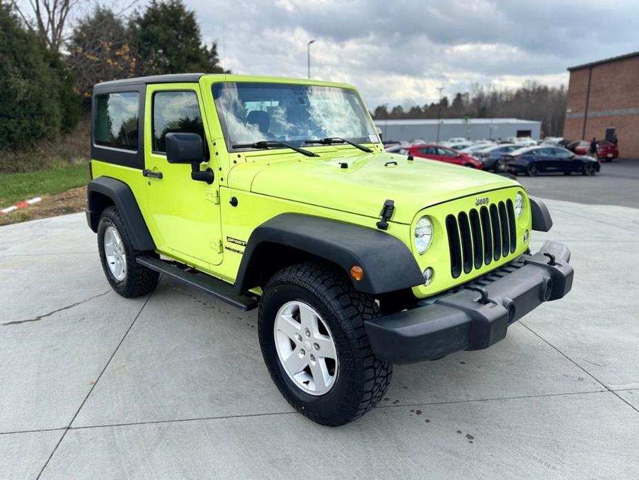 used 2016 Jeep Wrangler car, priced at $21,291