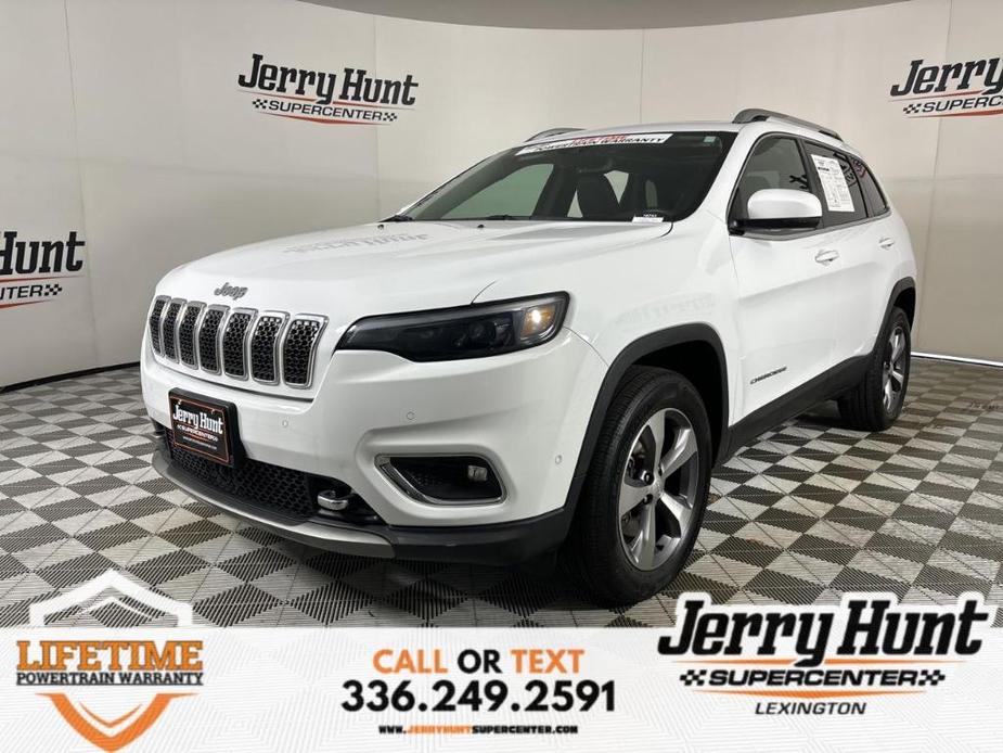 used 2021 Jeep Cherokee car, priced at $23,600