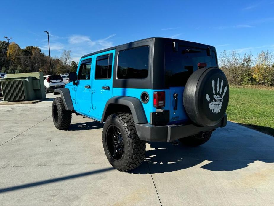 used 2017 Jeep Wrangler Unlimited car, priced at $19,500