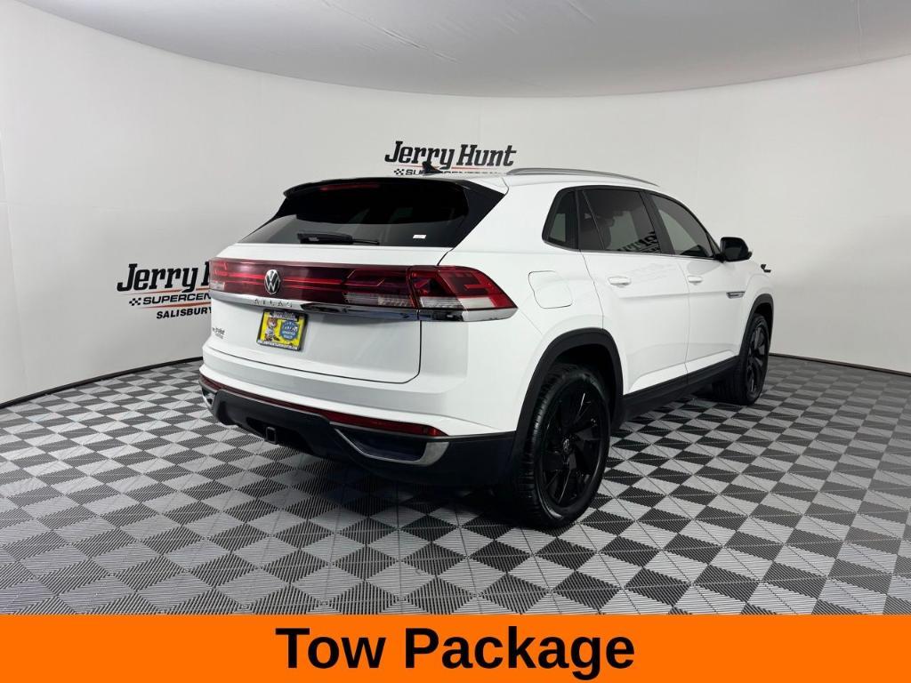 used 2024 Volkswagen Atlas Cross Sport car, priced at $34,500