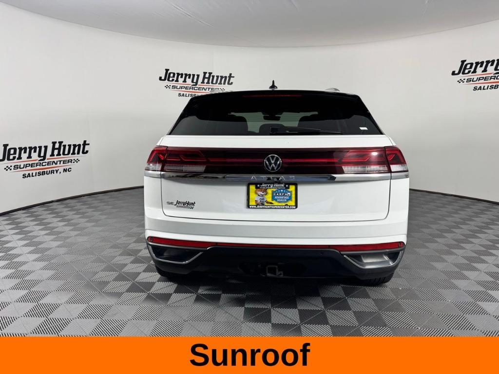 used 2024 Volkswagen Atlas Cross Sport car, priced at $34,500