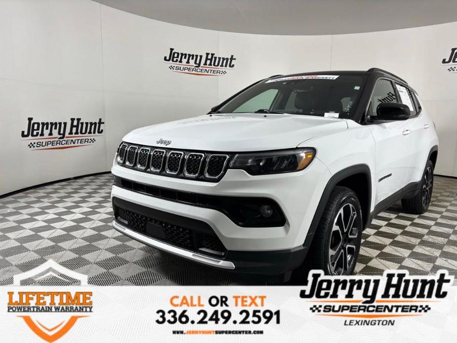 used 2023 Jeep Compass car, priced at $24,611