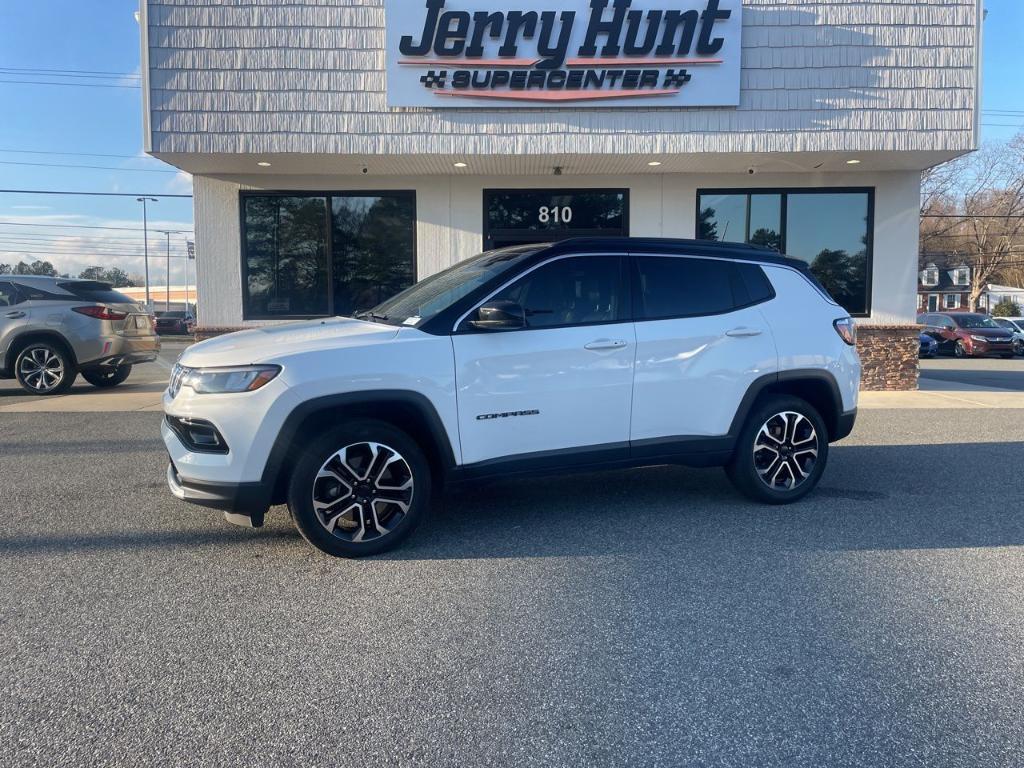 used 2023 Jeep Compass car, priced at $24,999