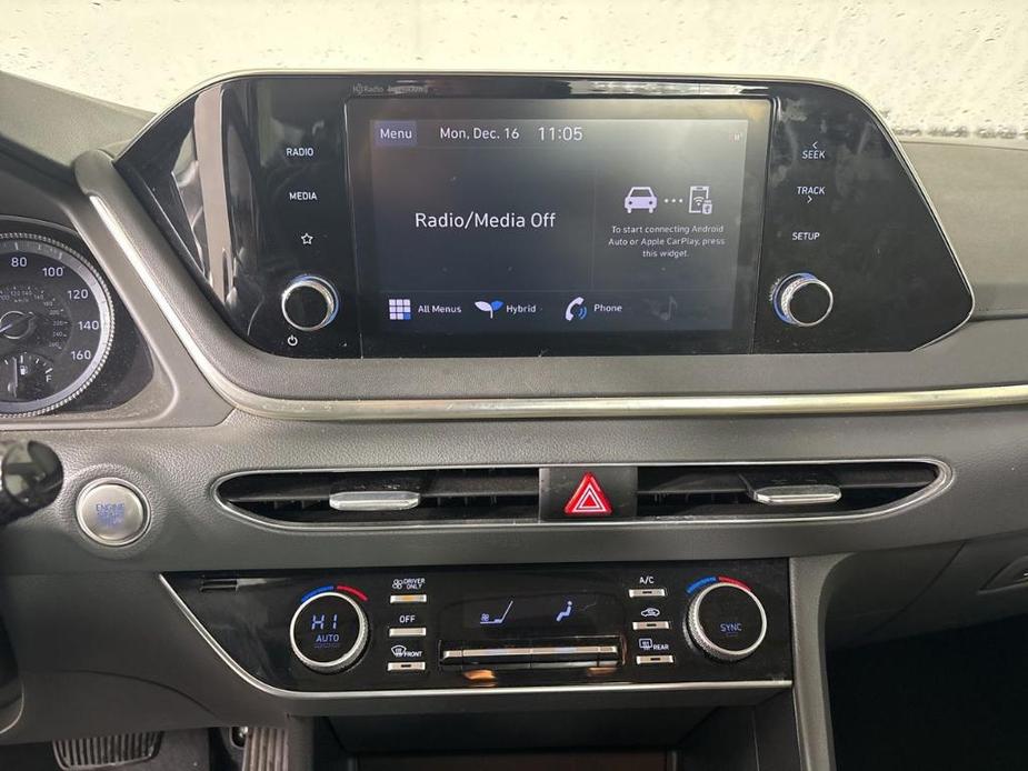 used 2022 Hyundai Sonata Hybrid car, priced at $19,411