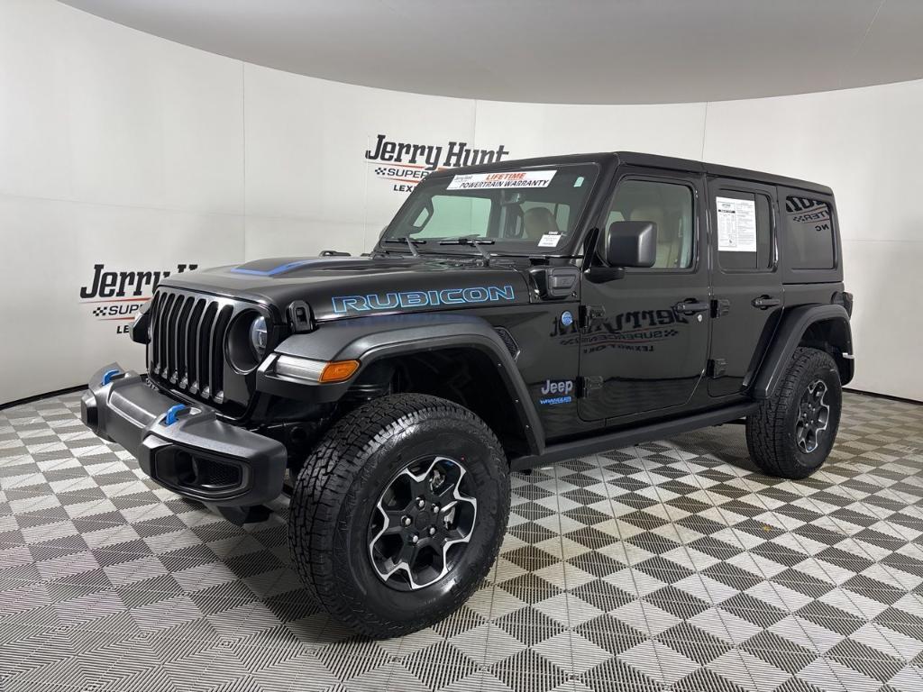 used 2022 Jeep Wrangler Unlimited 4xe car, priced at $34,988
