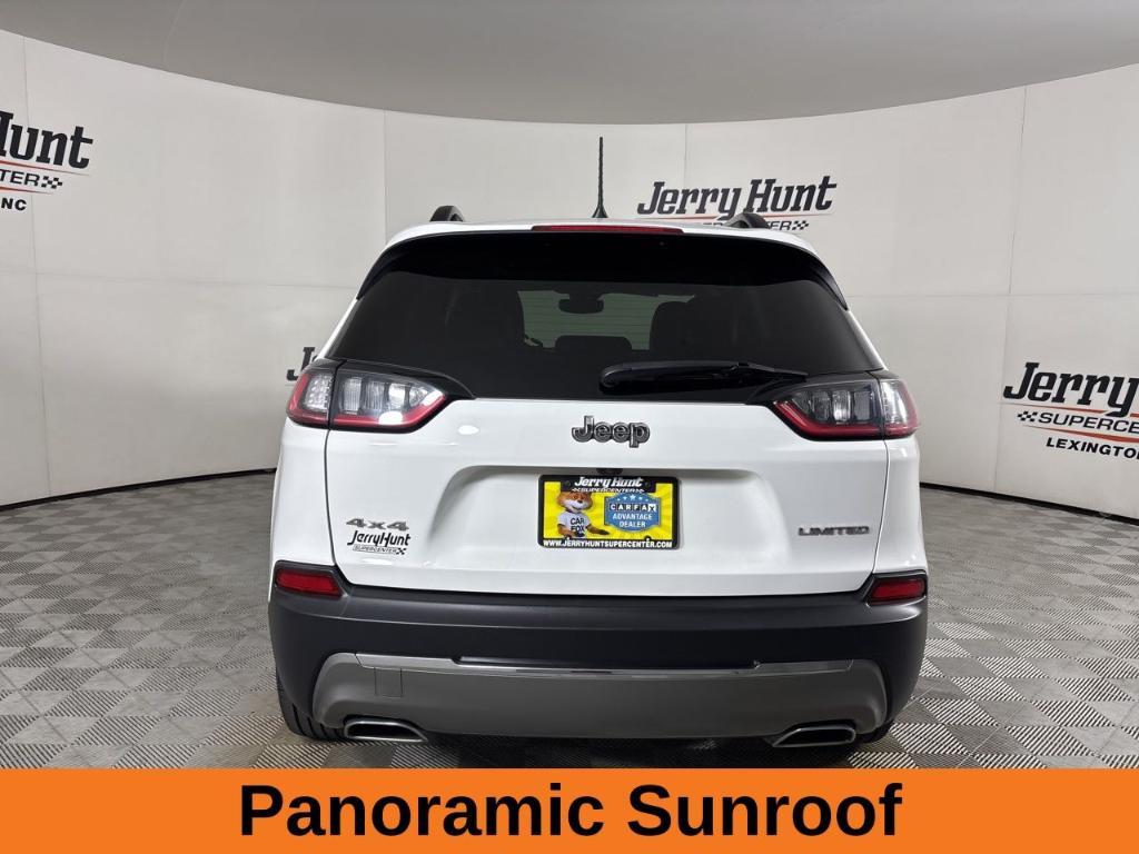 used 2022 Jeep Cherokee car, priced at $21,900