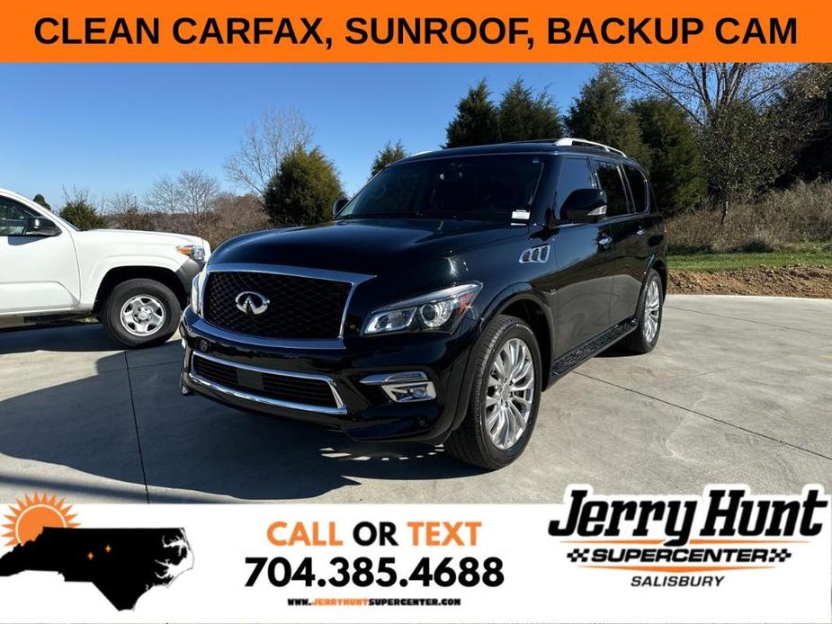 used 2017 INFINITI QX80 car, priced at $19,500