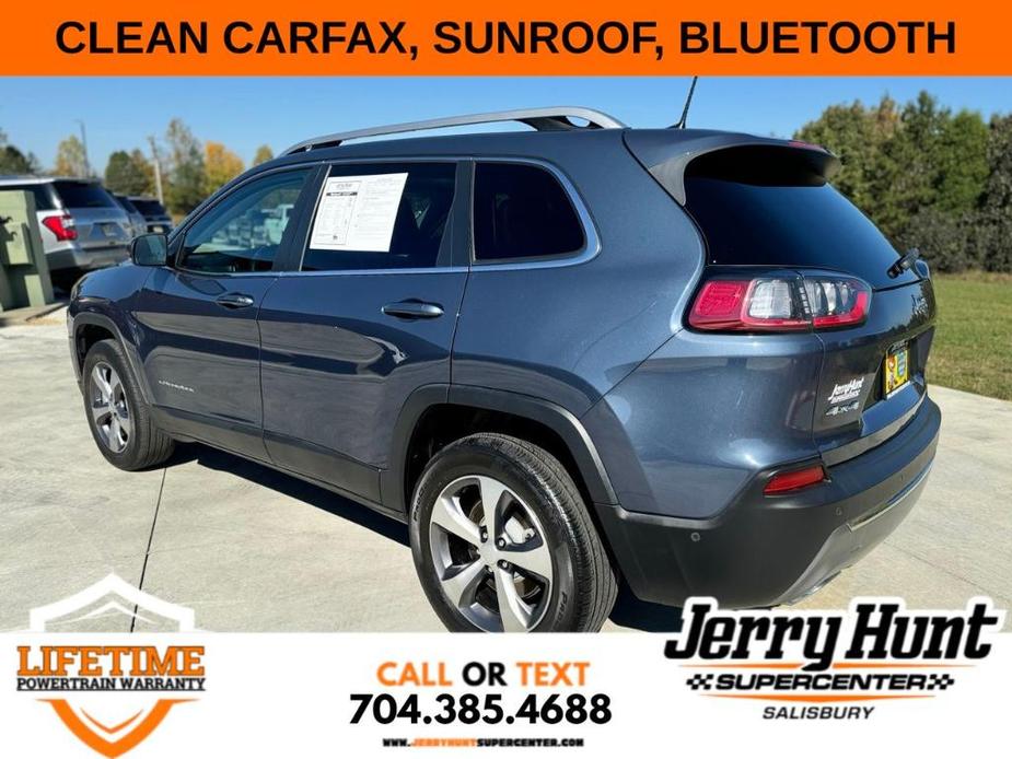 used 2021 Jeep Cherokee car, priced at $24,000