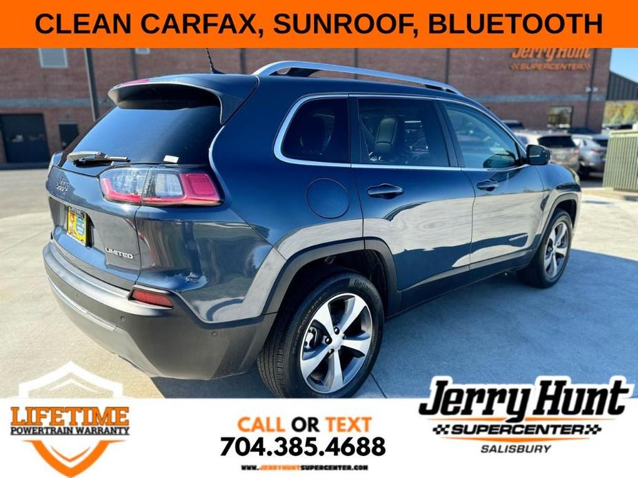 used 2021 Jeep Cherokee car, priced at $24,000