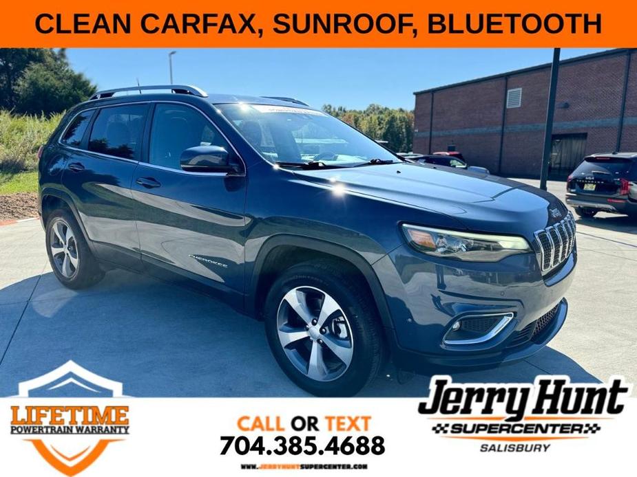 used 2021 Jeep Cherokee car, priced at $24,000