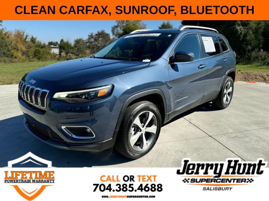 used 2021 Jeep Cherokee car, priced at $24,000