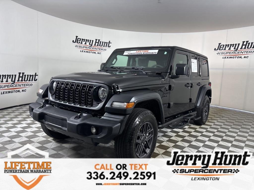 used 2024 Jeep Wrangler car, priced at $36,500