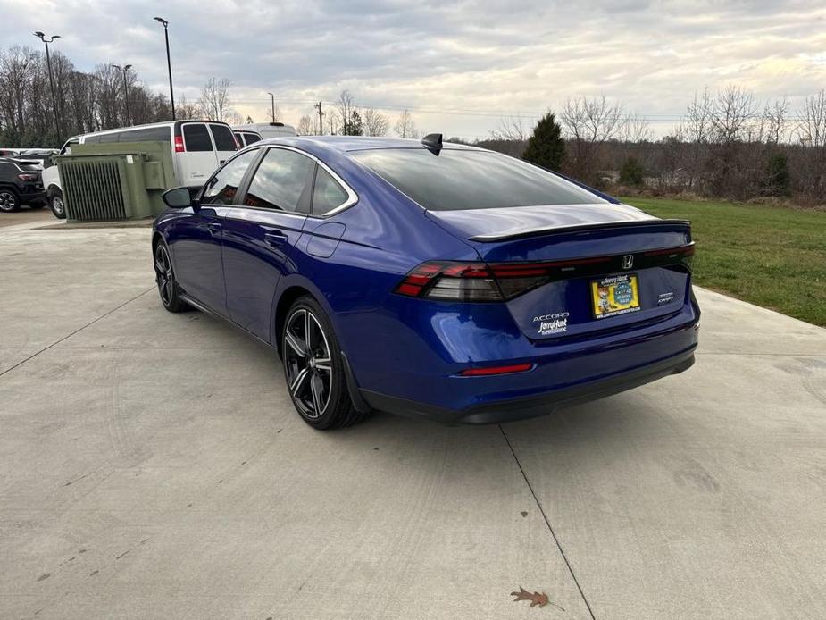 used 2024 Honda Accord Hybrid car, priced at $28,607